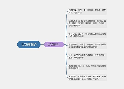 七支莲简介