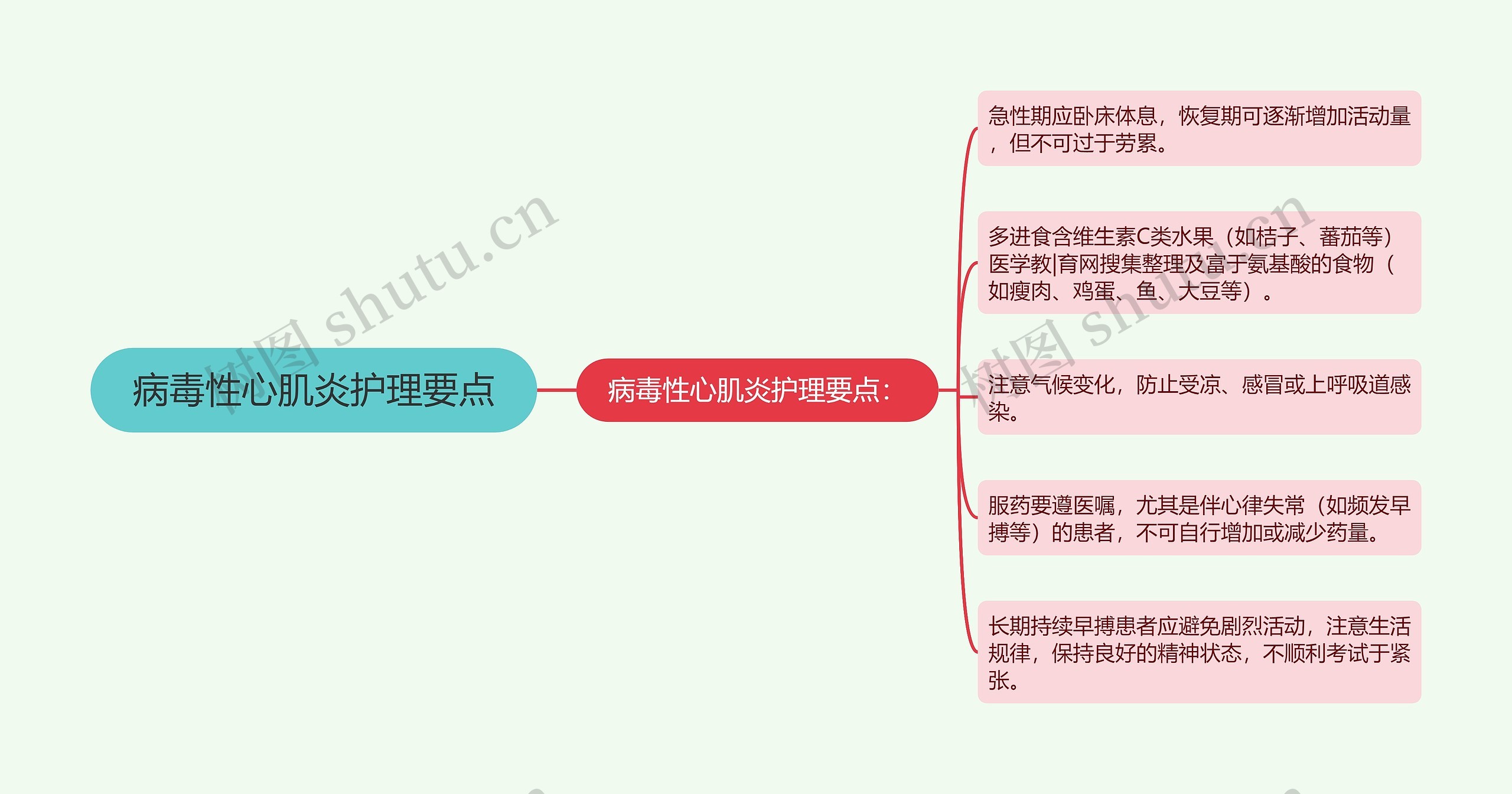 病毒性心肌炎护理要点