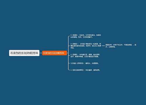 石龙刍的主治|功能|性味