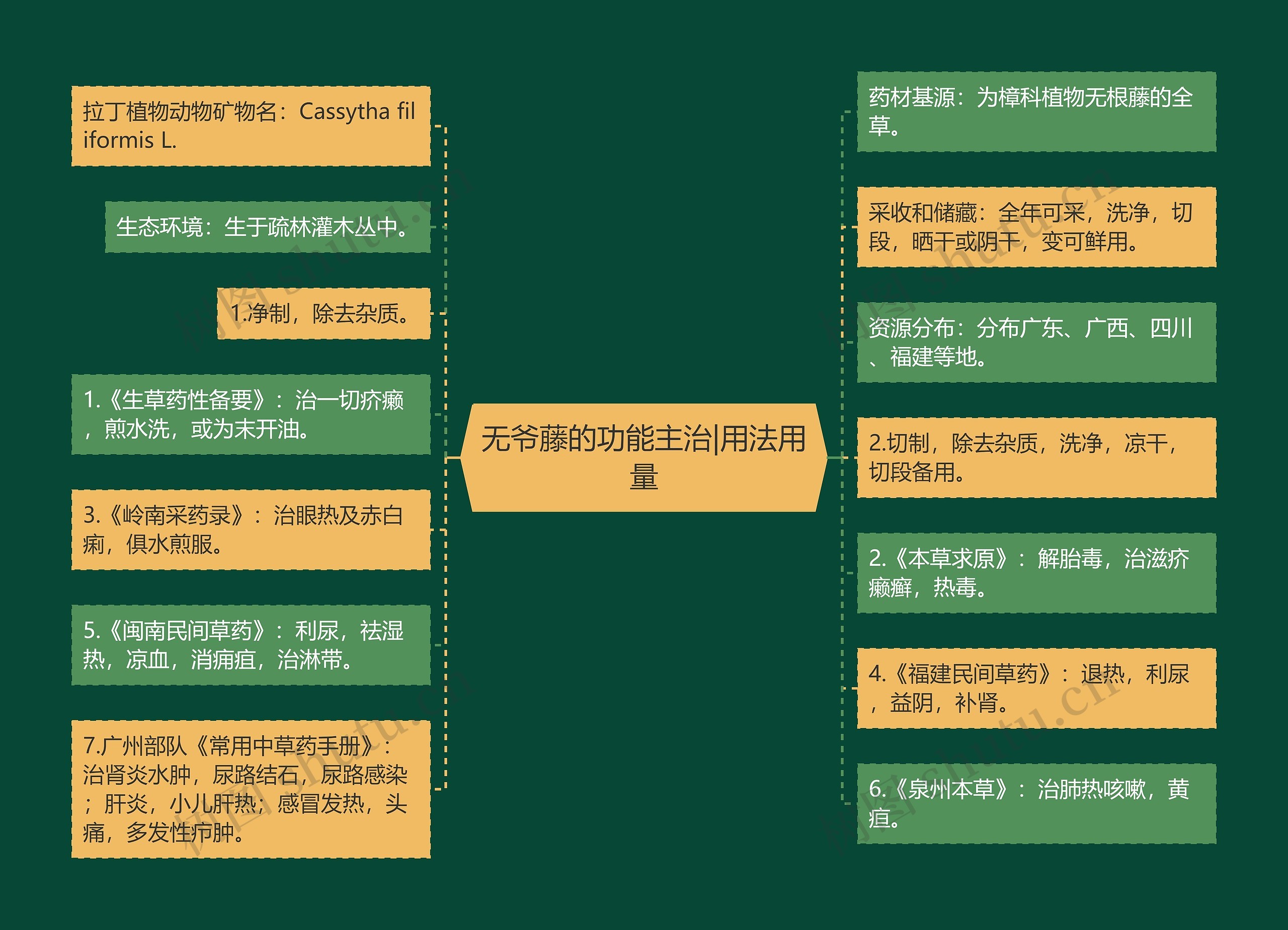 无爷藤的功能主治|用法用量