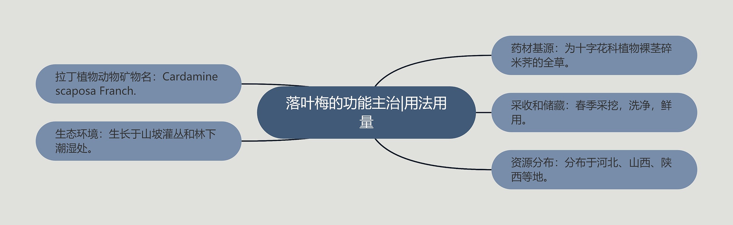 落叶梅的功能主治|用法用量