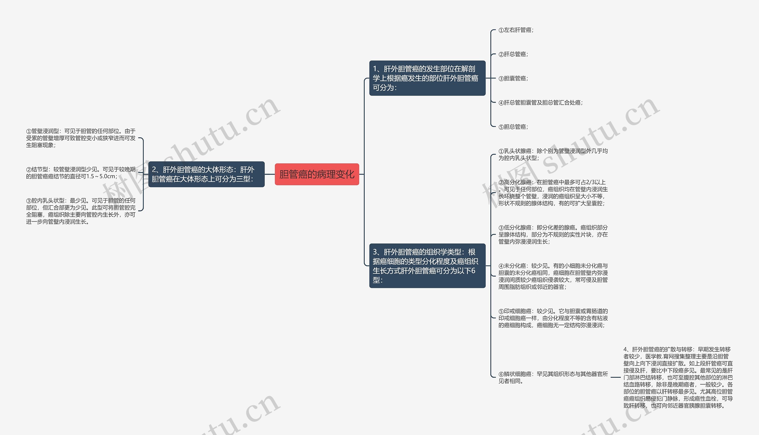 胆管癌的病理变化 胆管癌的病理变化