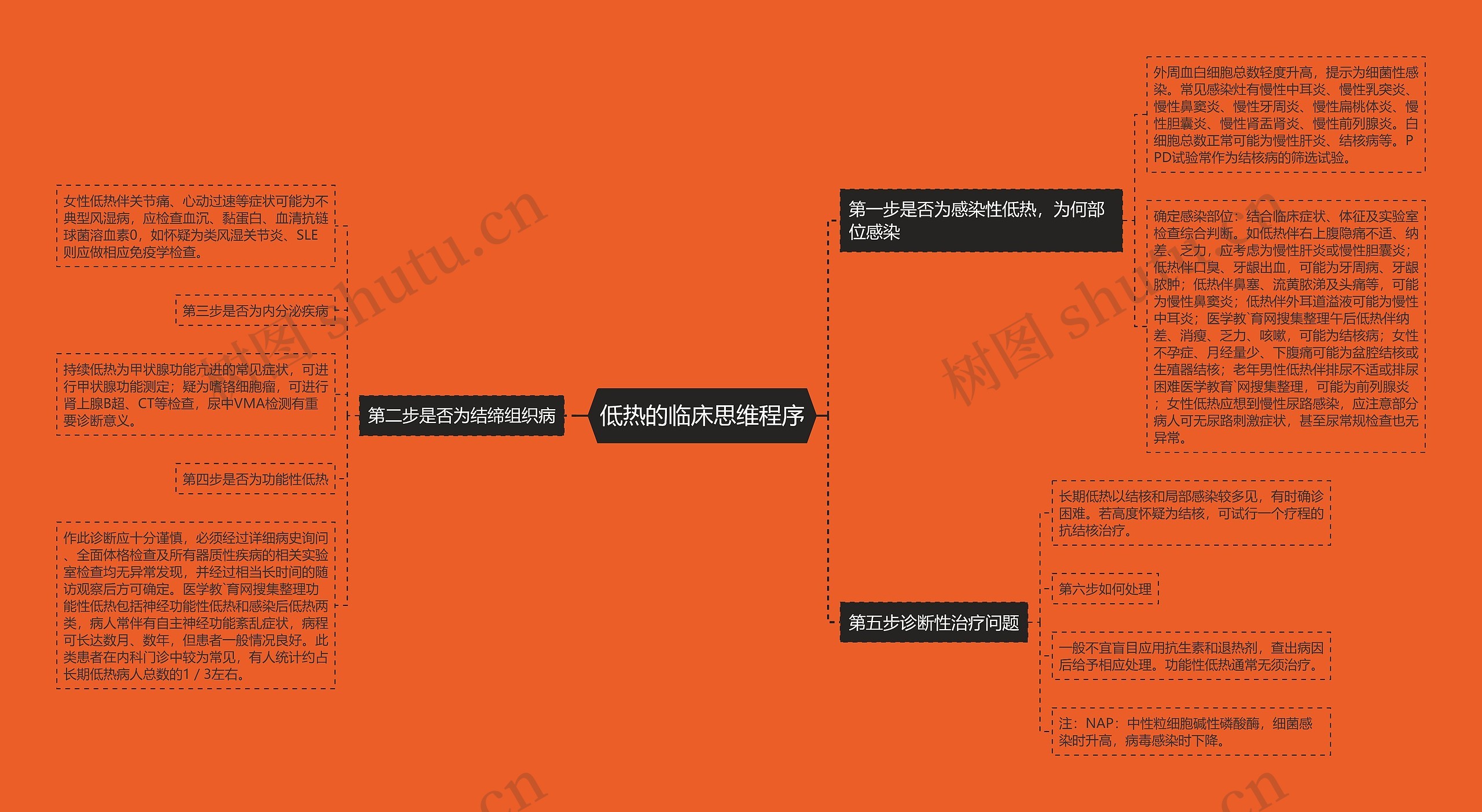 低热的临床思维程序