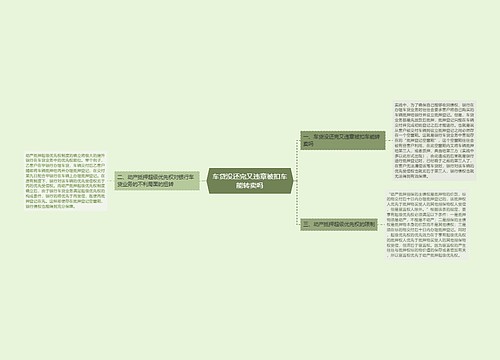 车贷没还完又违章被扣车能转卖吗