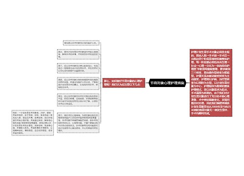 节育对象心理护理措施