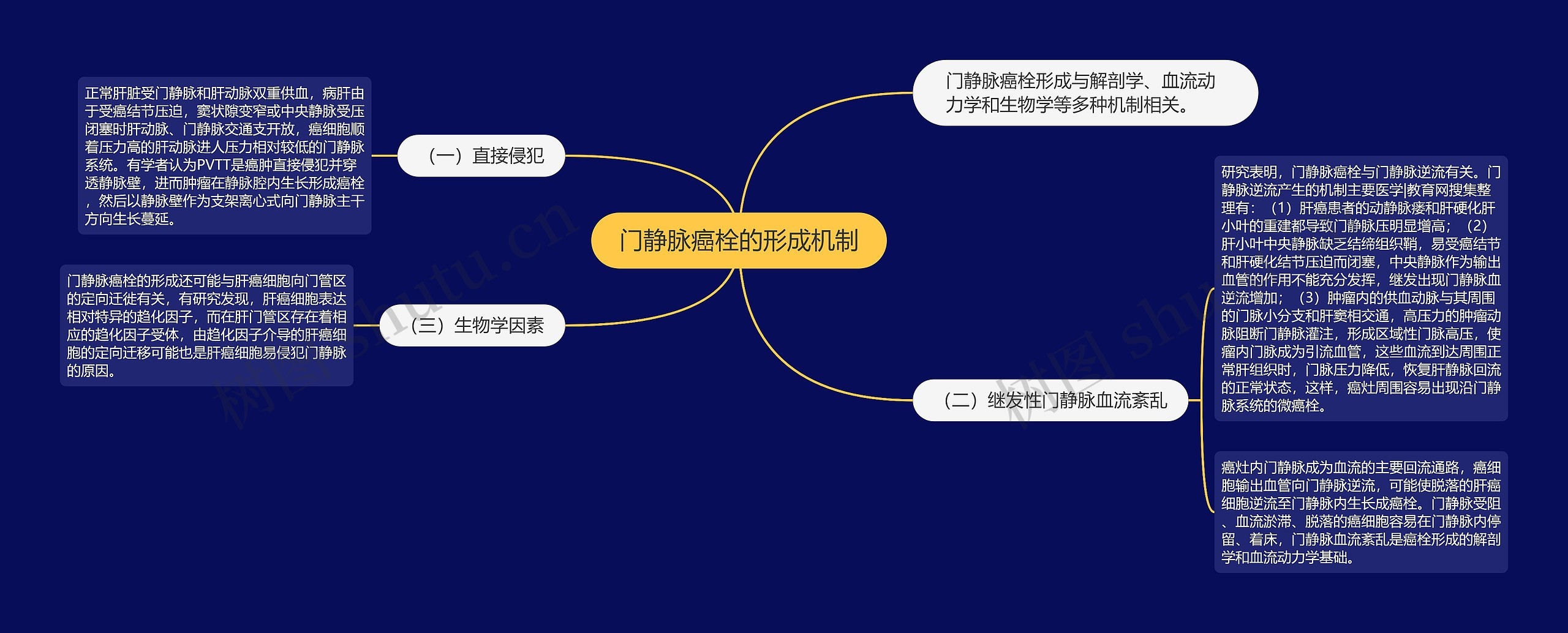 门静脉癌栓的形成机制 门静脉癌栓的形成机制