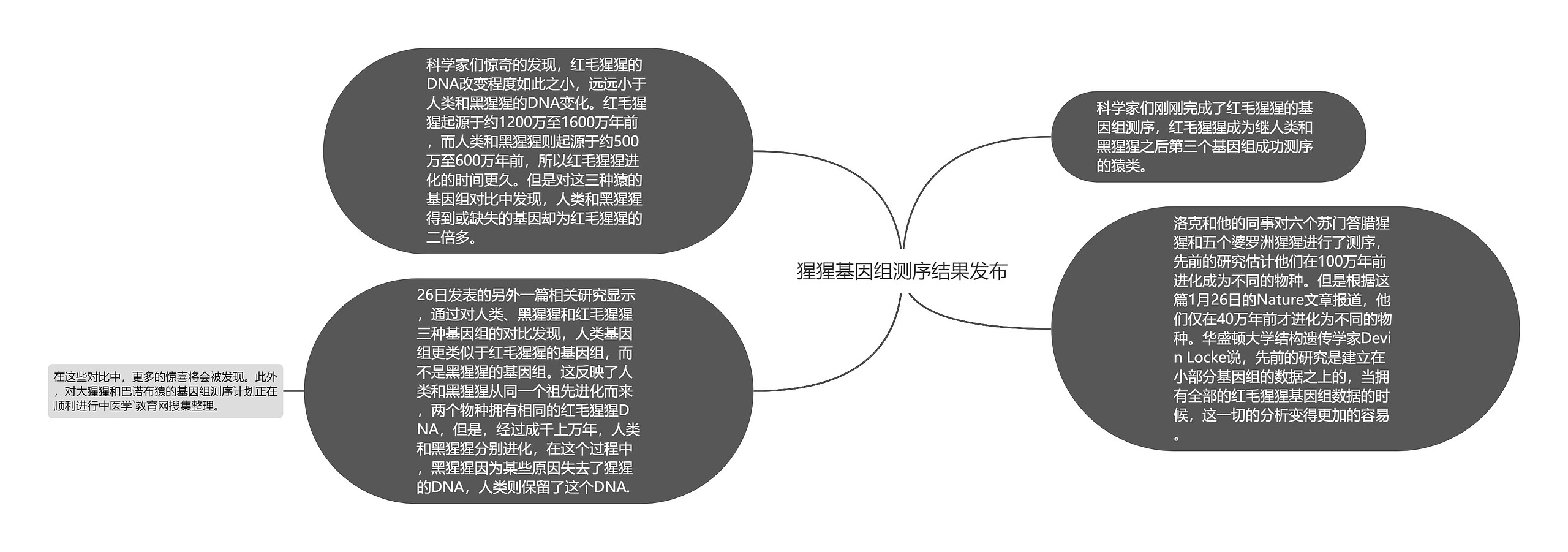 猩猩基因组测序结果发布