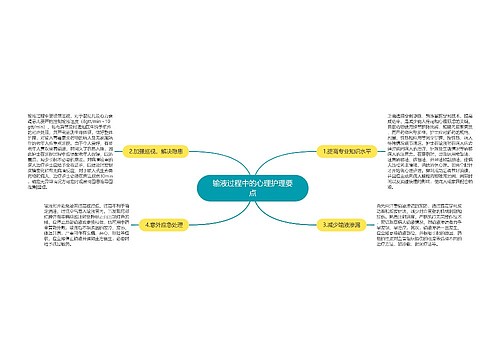 输液过程中的心理护理要点