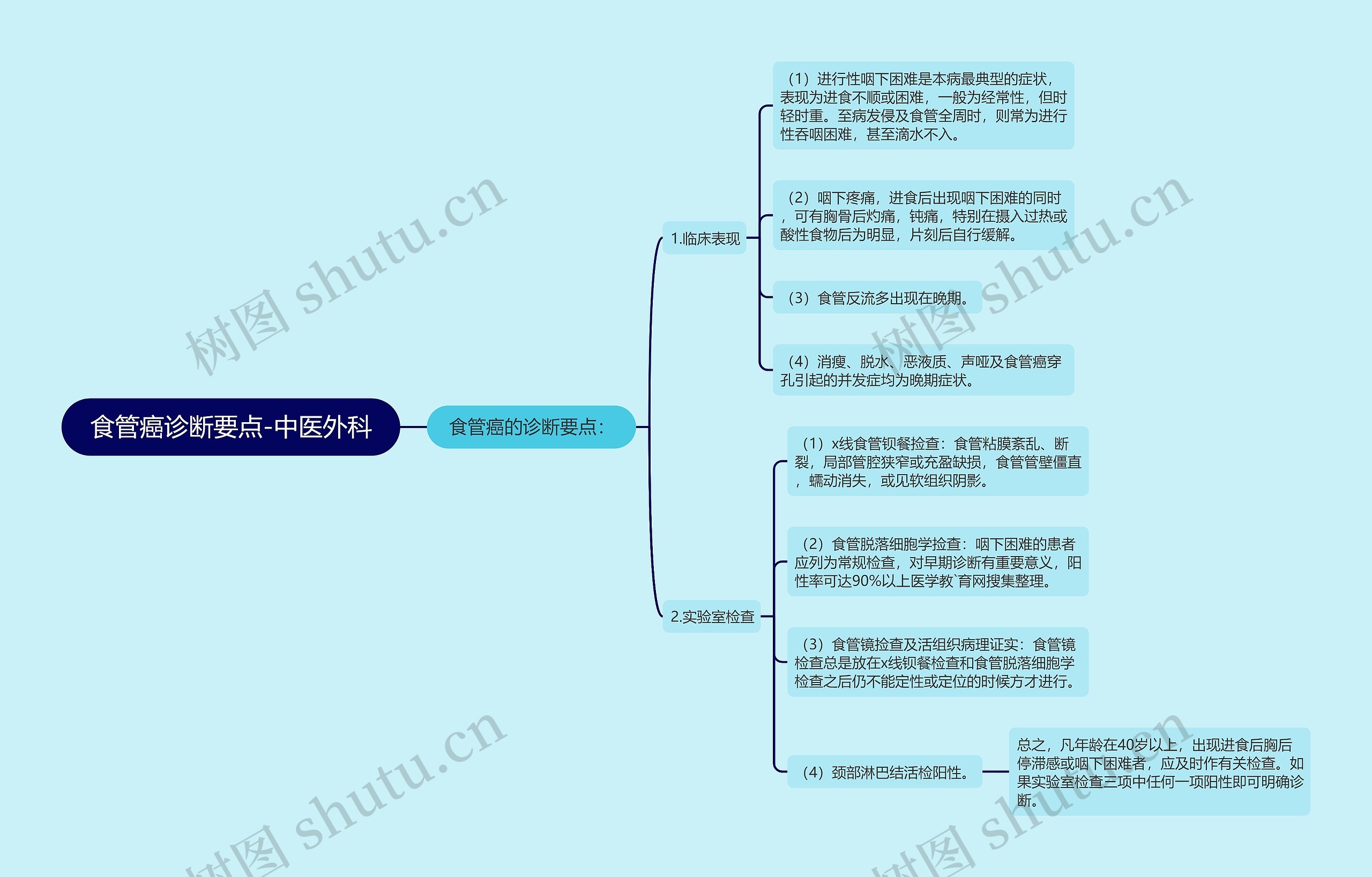 食管癌诊断要点-中医外科