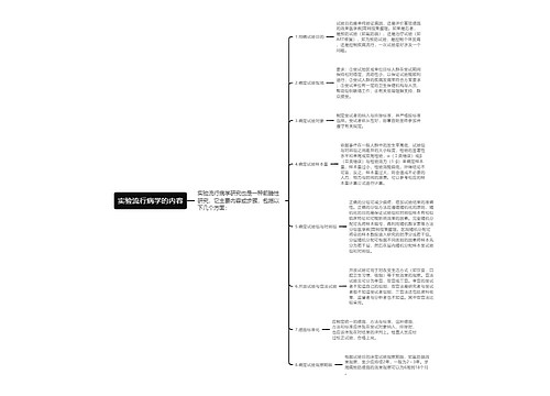 实验流行病学的内容