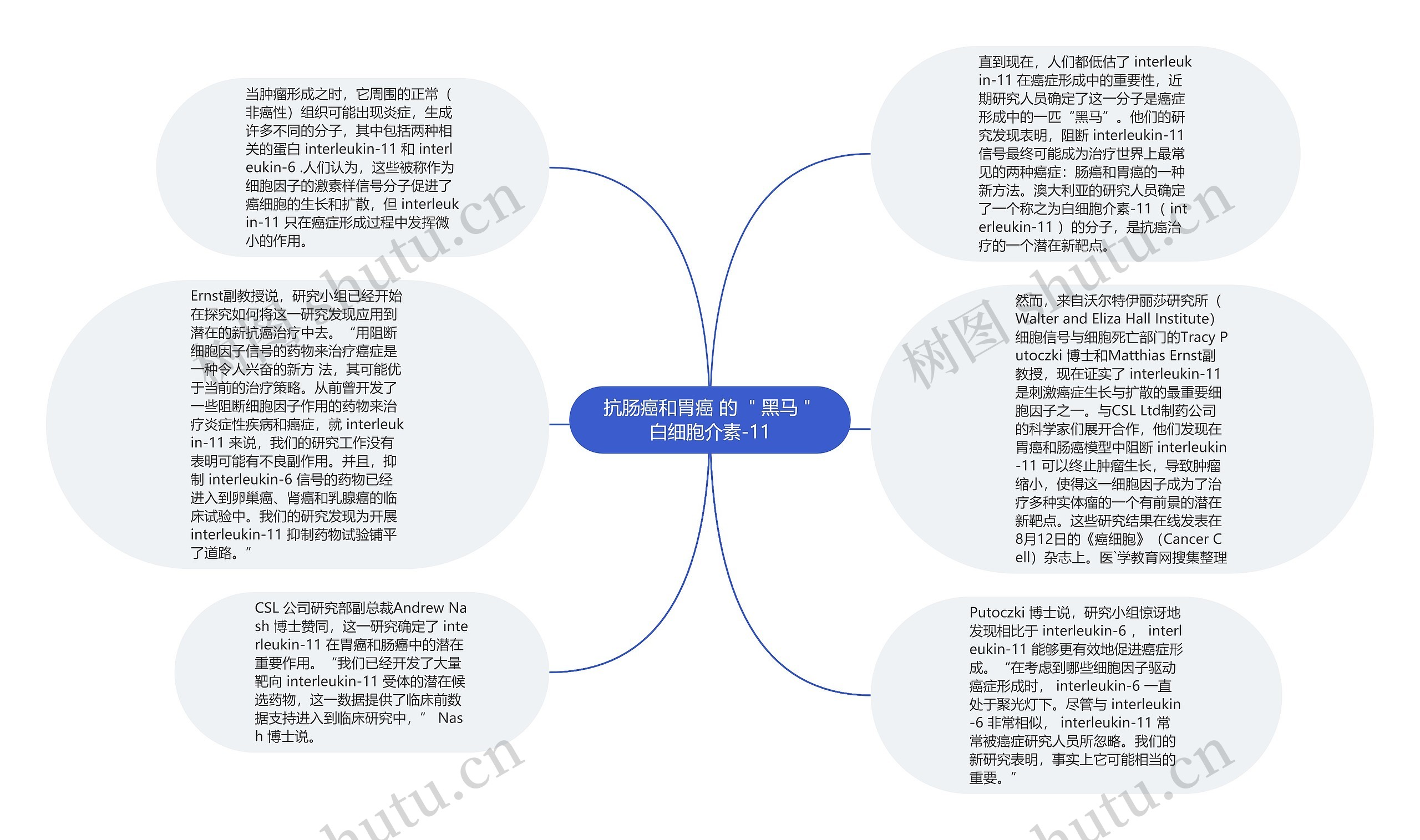 抗肠癌和胃癌 的 ＂黑马＂白细胞介素-11