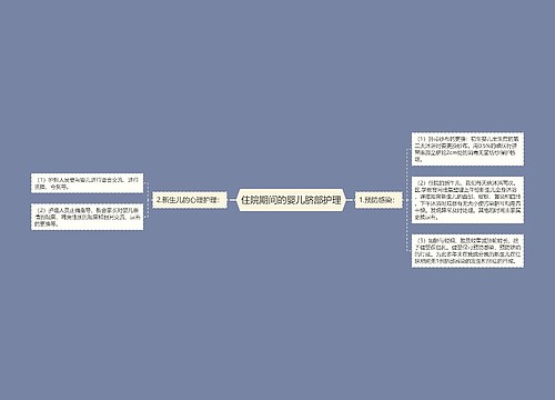 住院期间的婴儿脐部护理