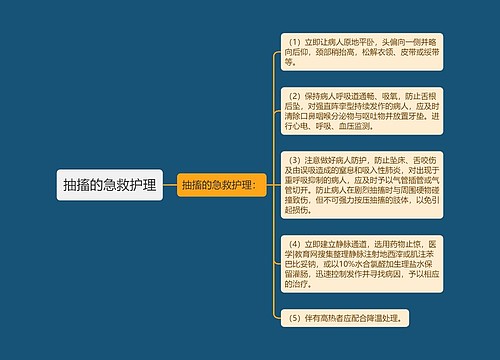 抽搐的急救护理