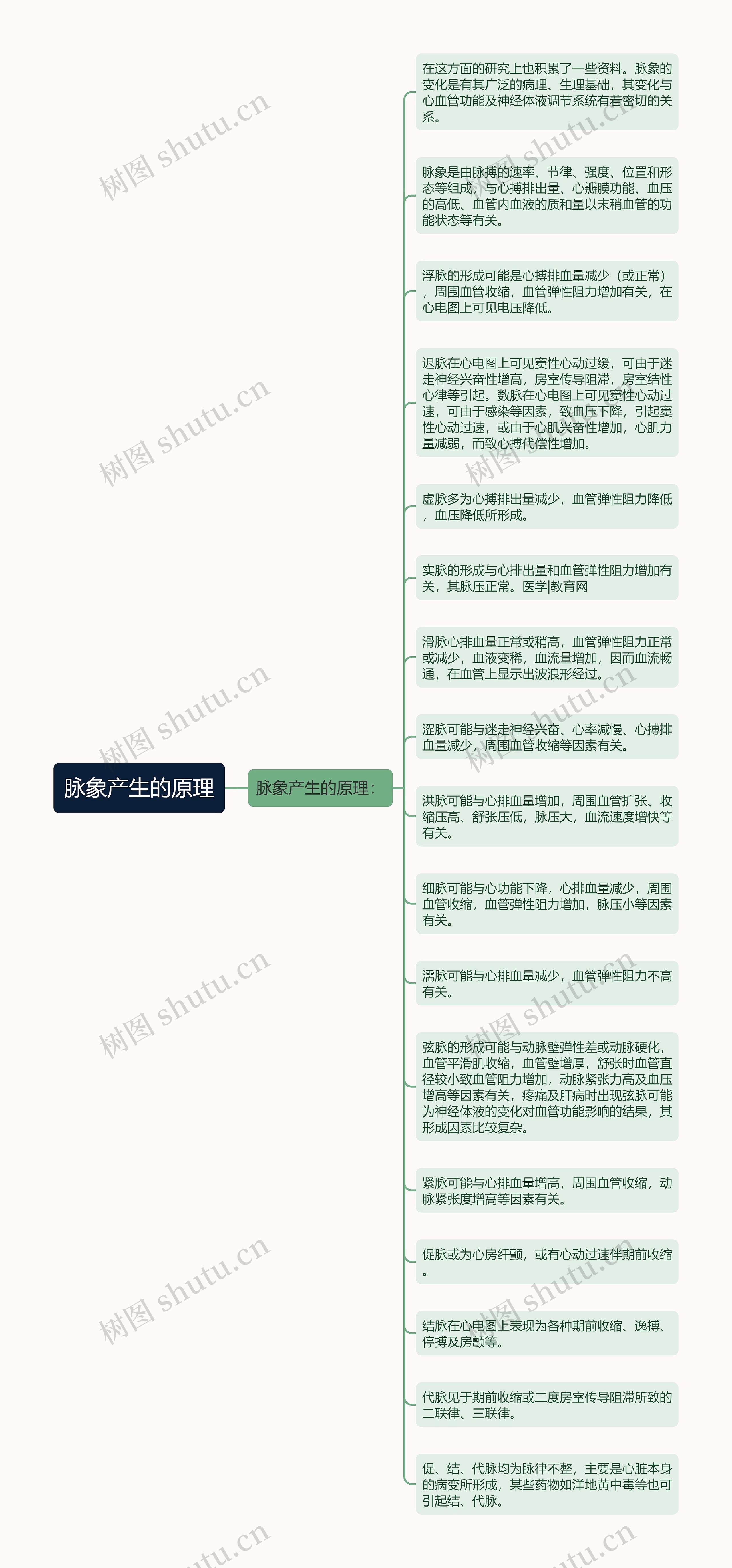 脉象产生的原理