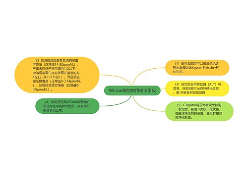 Wilson病的常用辅诊手段