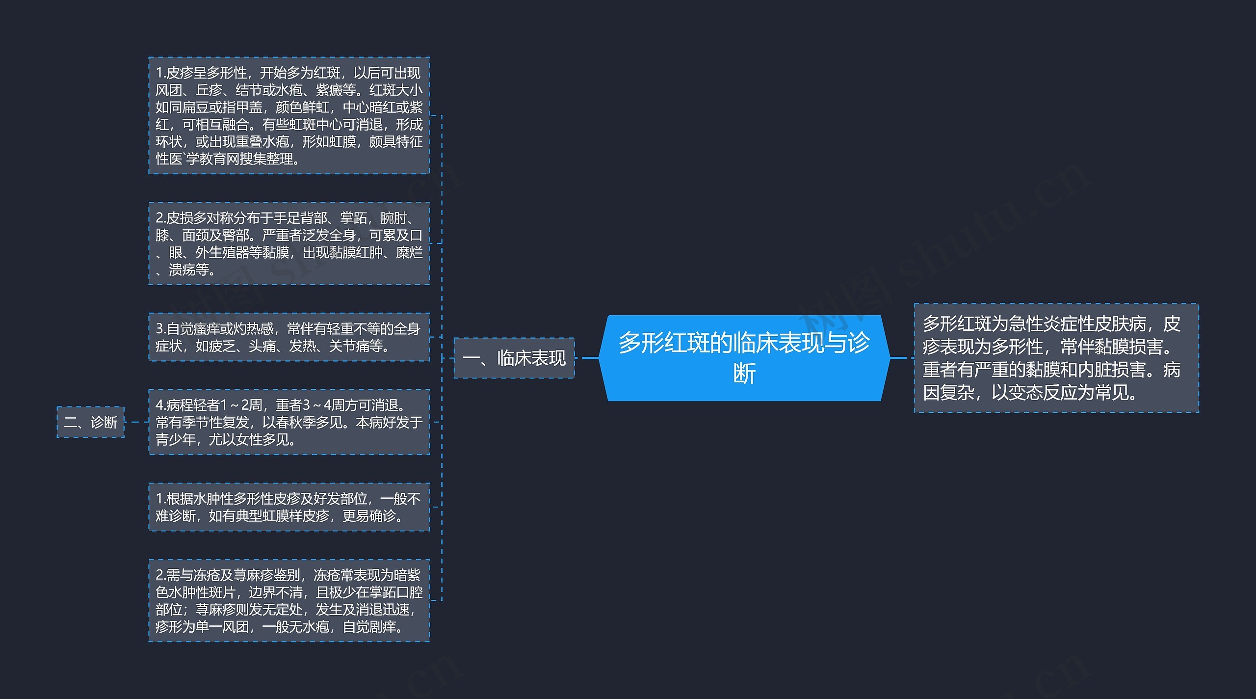 多形红斑的临床表现与诊断