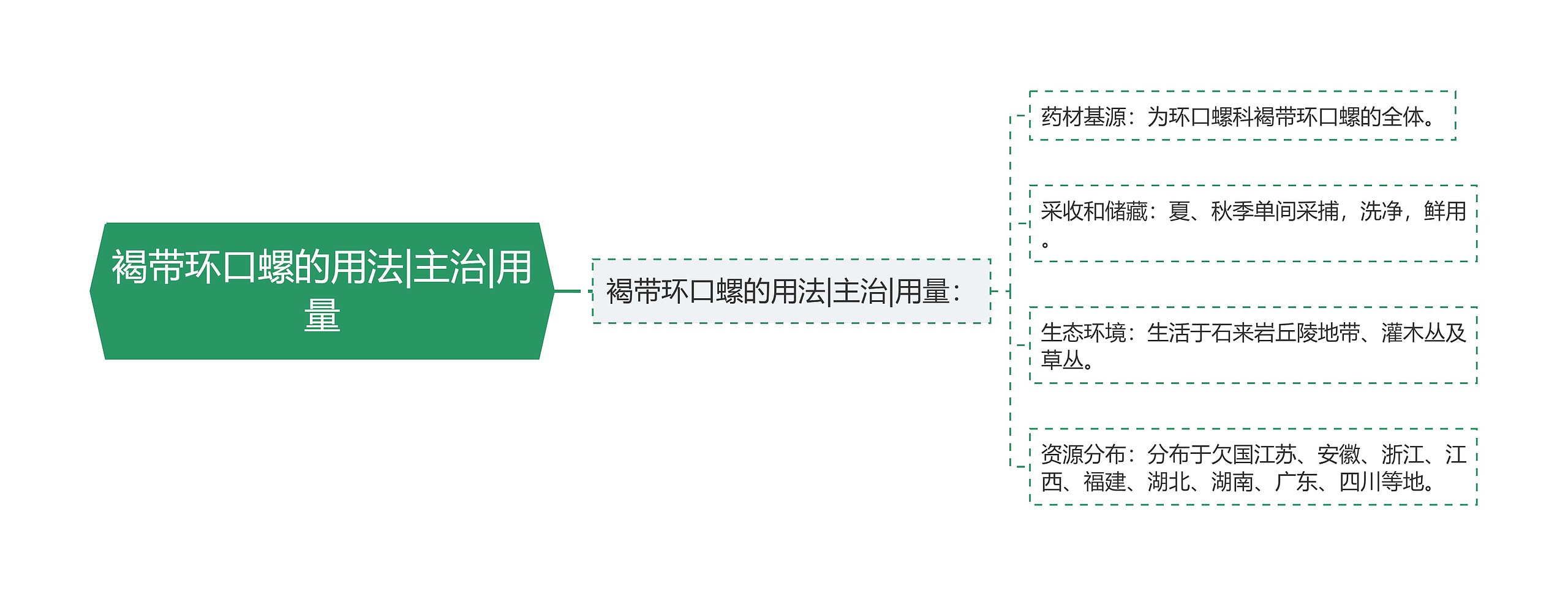 褐带环口螺的用法|主治|用量