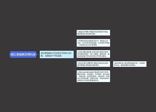 胆红素脑病发病机制