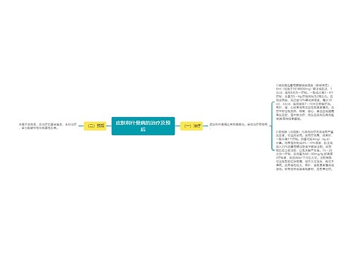 皮肤利什曼病的治疗及预后