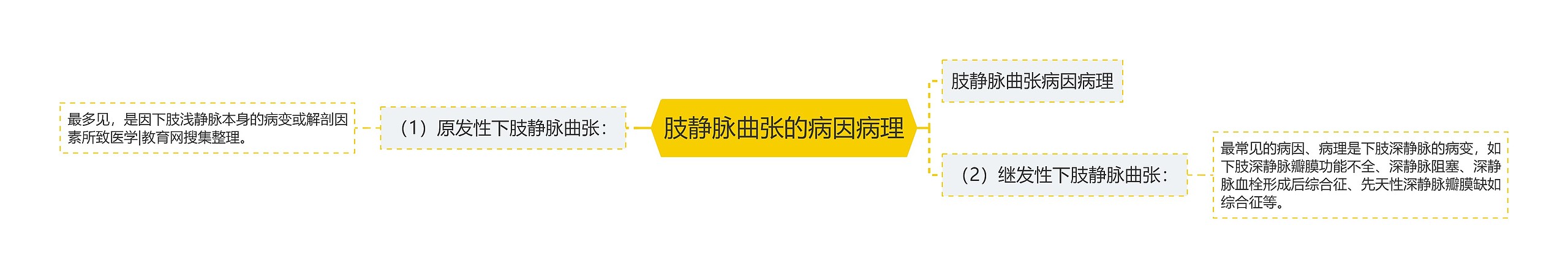 肢静脉曲张的病因病理 肢静脉曲张的病因病理