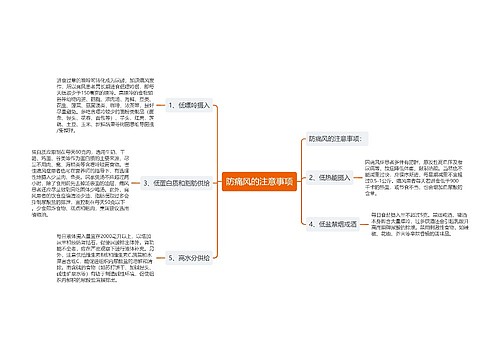 防痛风的注意事项