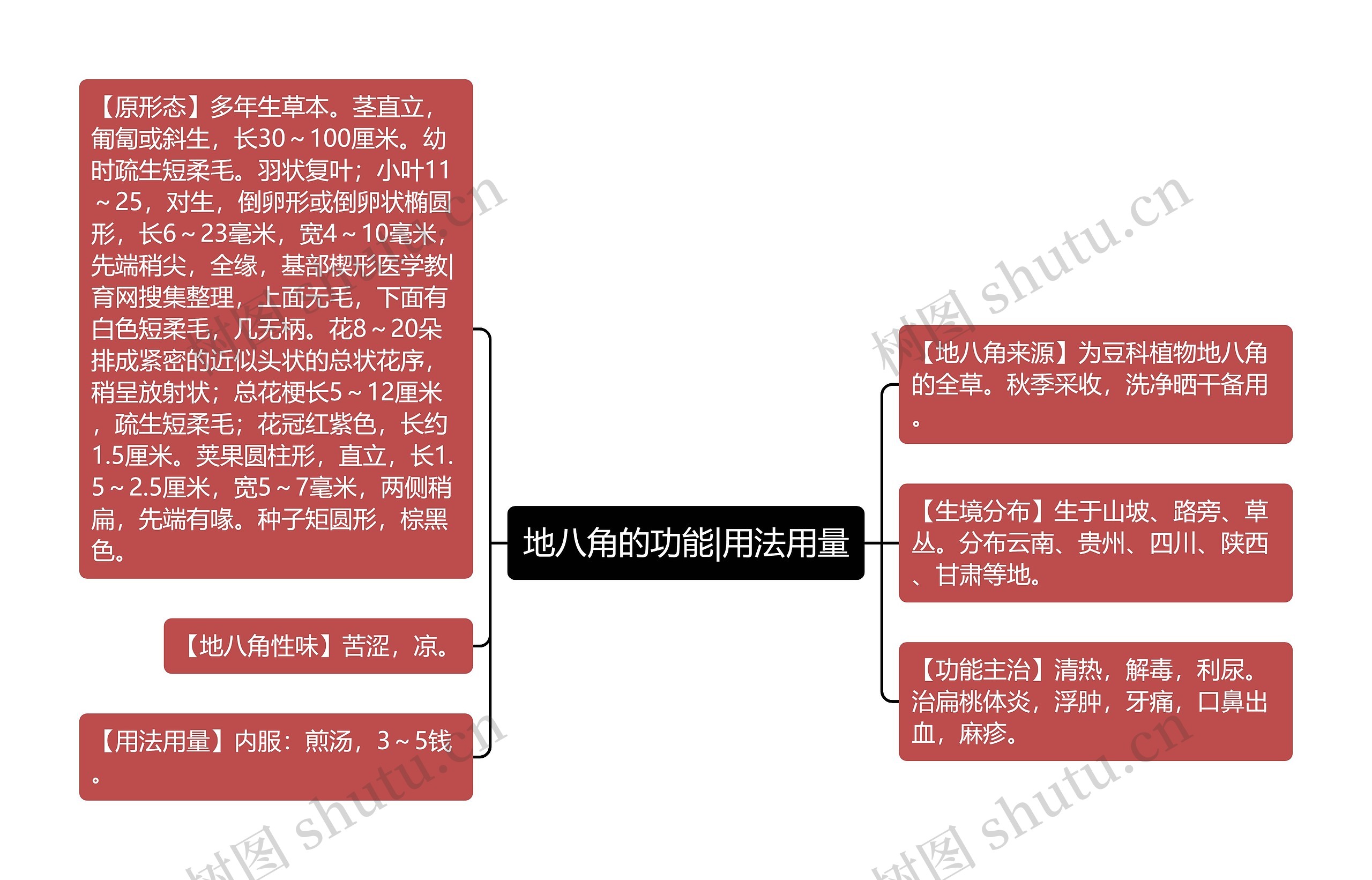 地八角的功能|用法用量