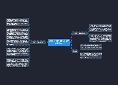 突然“闪腰”的急救和简单处理方法