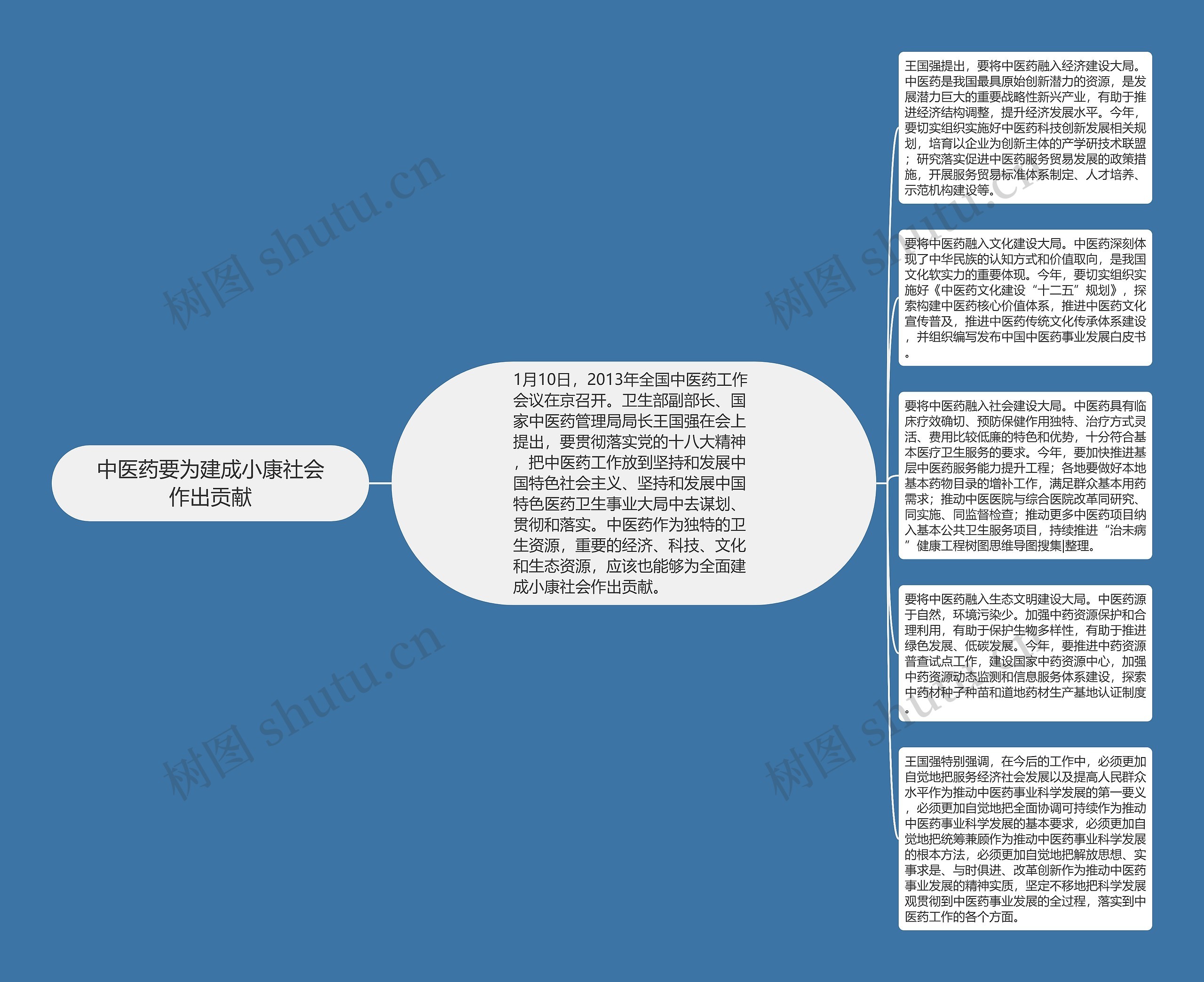 中医药要为建成小康社会作出贡献