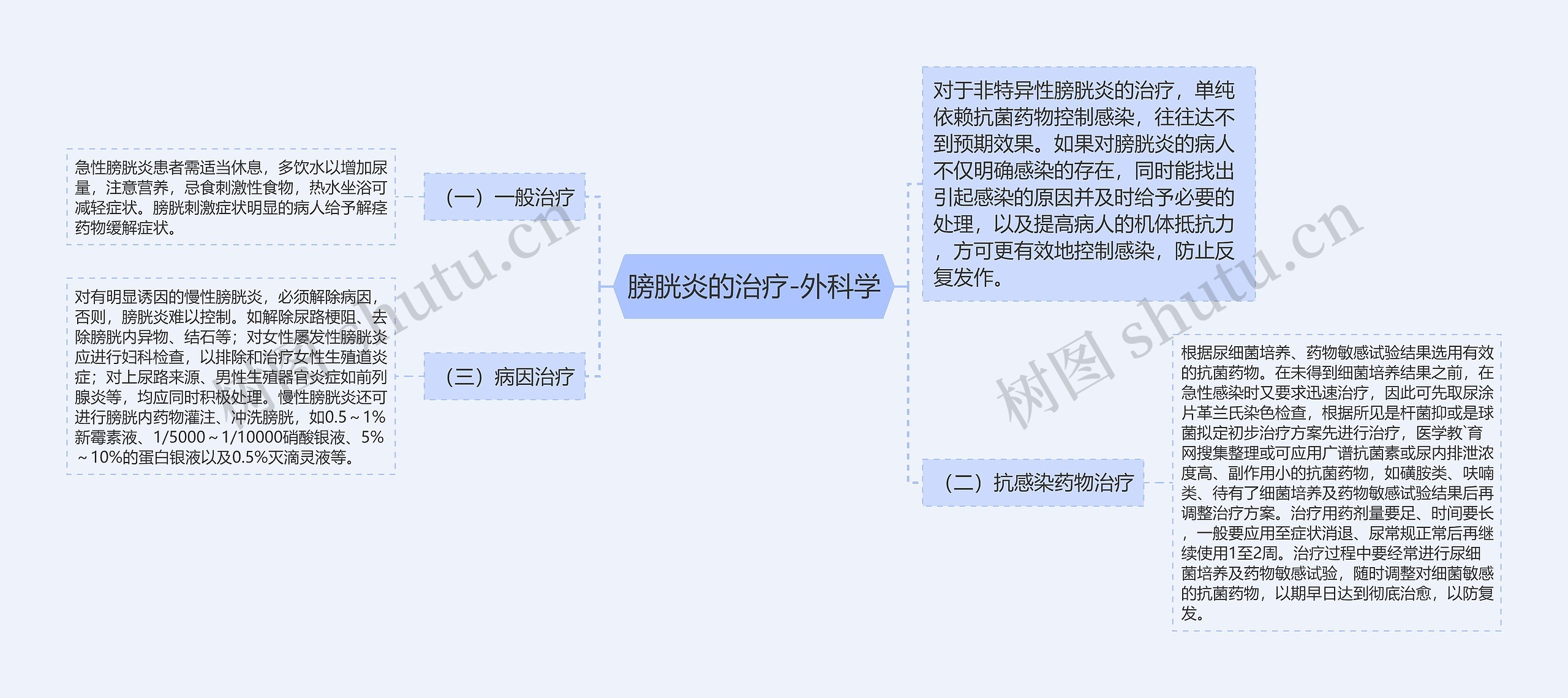 膀胱炎的治疗-外科学