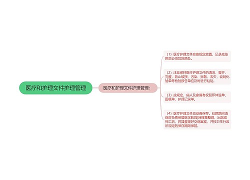 医疗和护理文件护理管理