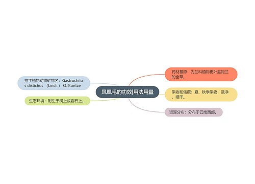 凤凰毛的功效|用法用量