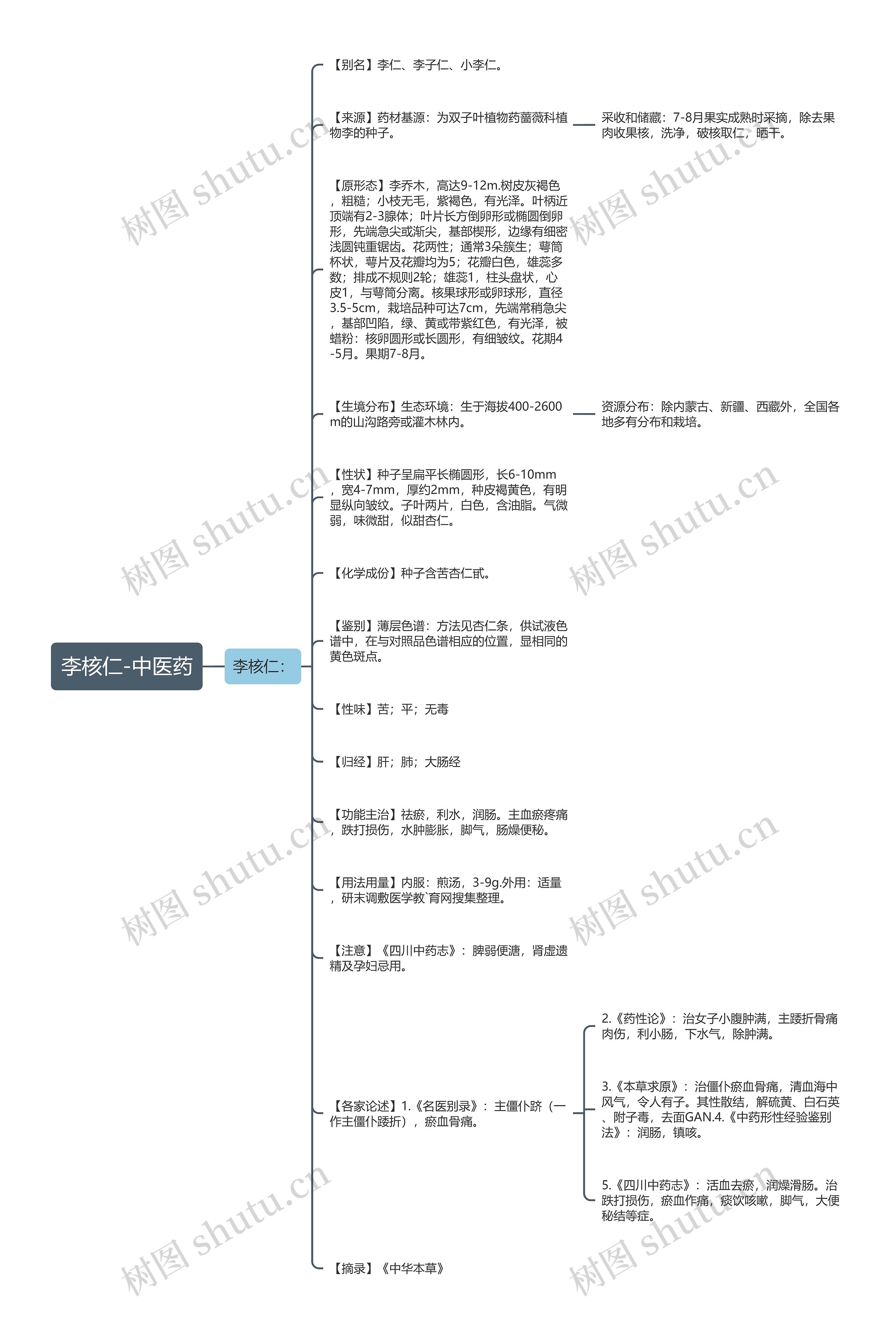 李核仁-中医药思维导图