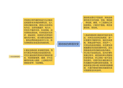 肠结核的病理改变