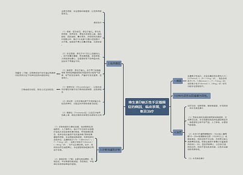 维生素D缺乏性手足搐搦症的病因、临床表现、诊断及治疗