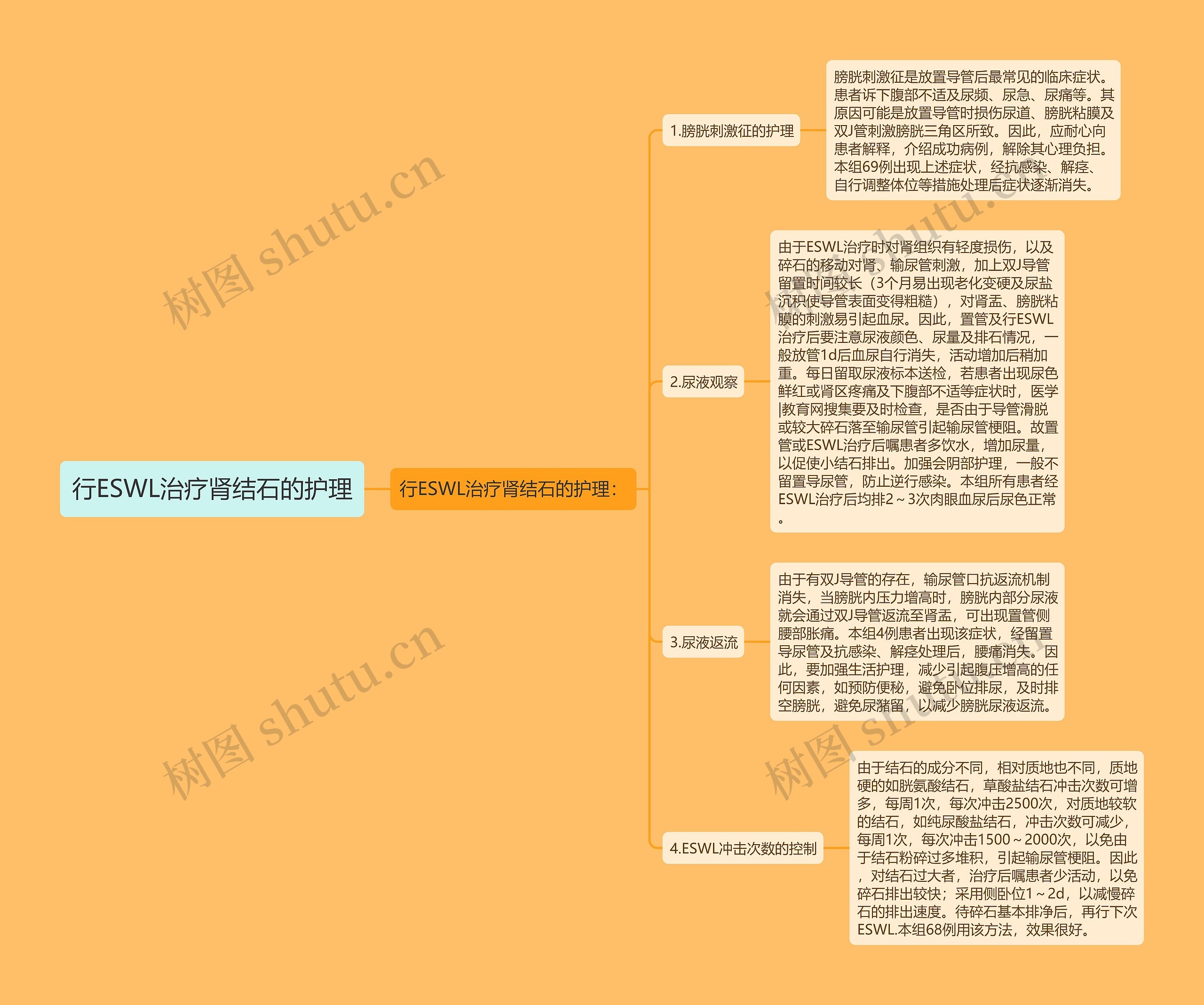 行ESWL治疗肾结石的护理