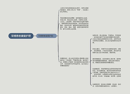 早搏患者康复护理