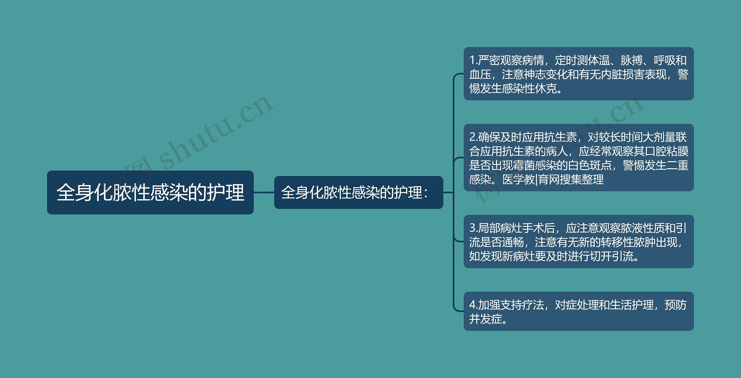全身化脓性感染的护理