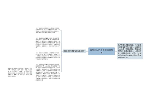 吸烟对口腔不容忽视的危害