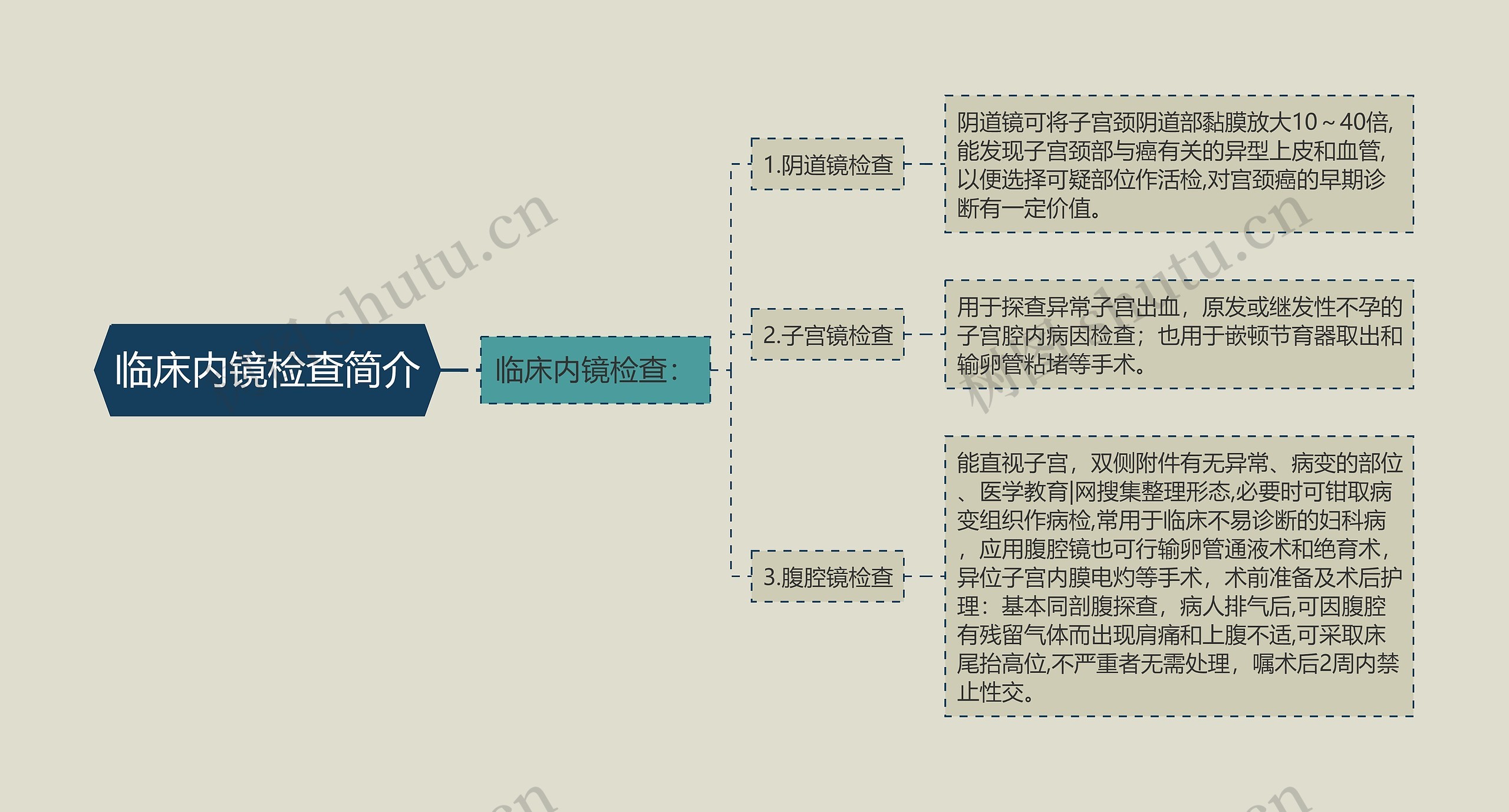 临床内镜检查简介思维导图