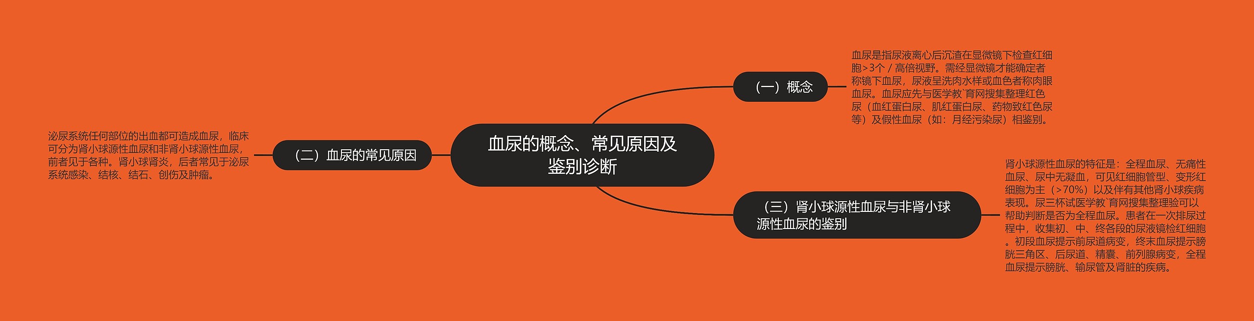 血尿的概念、常见原因及鉴别诊断