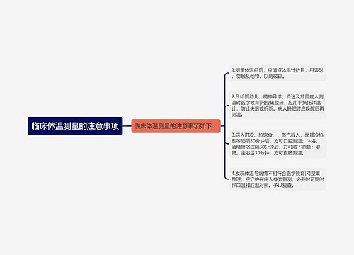 临床体温测量的注意事项