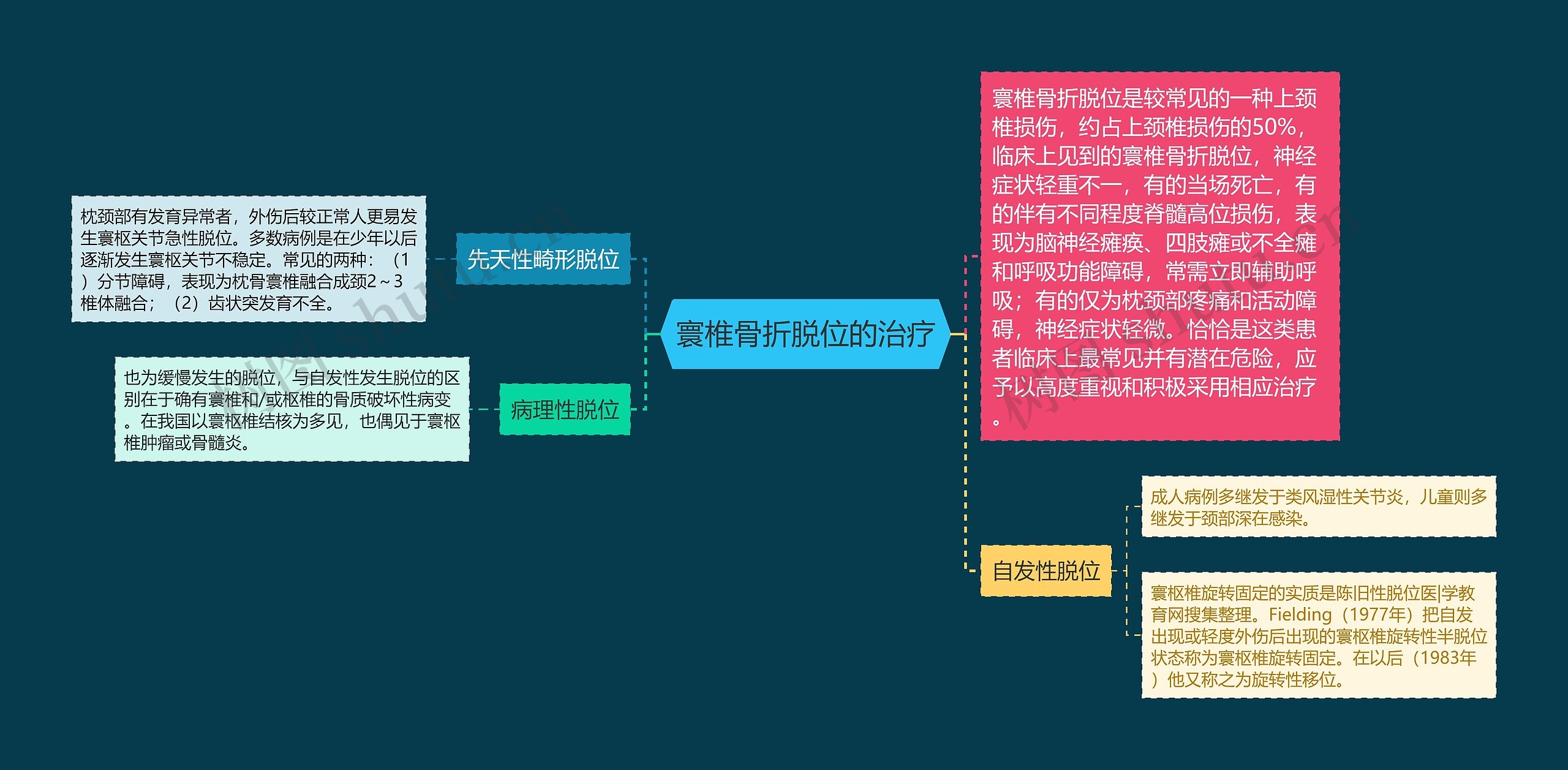 寰椎骨折脱位的治疗