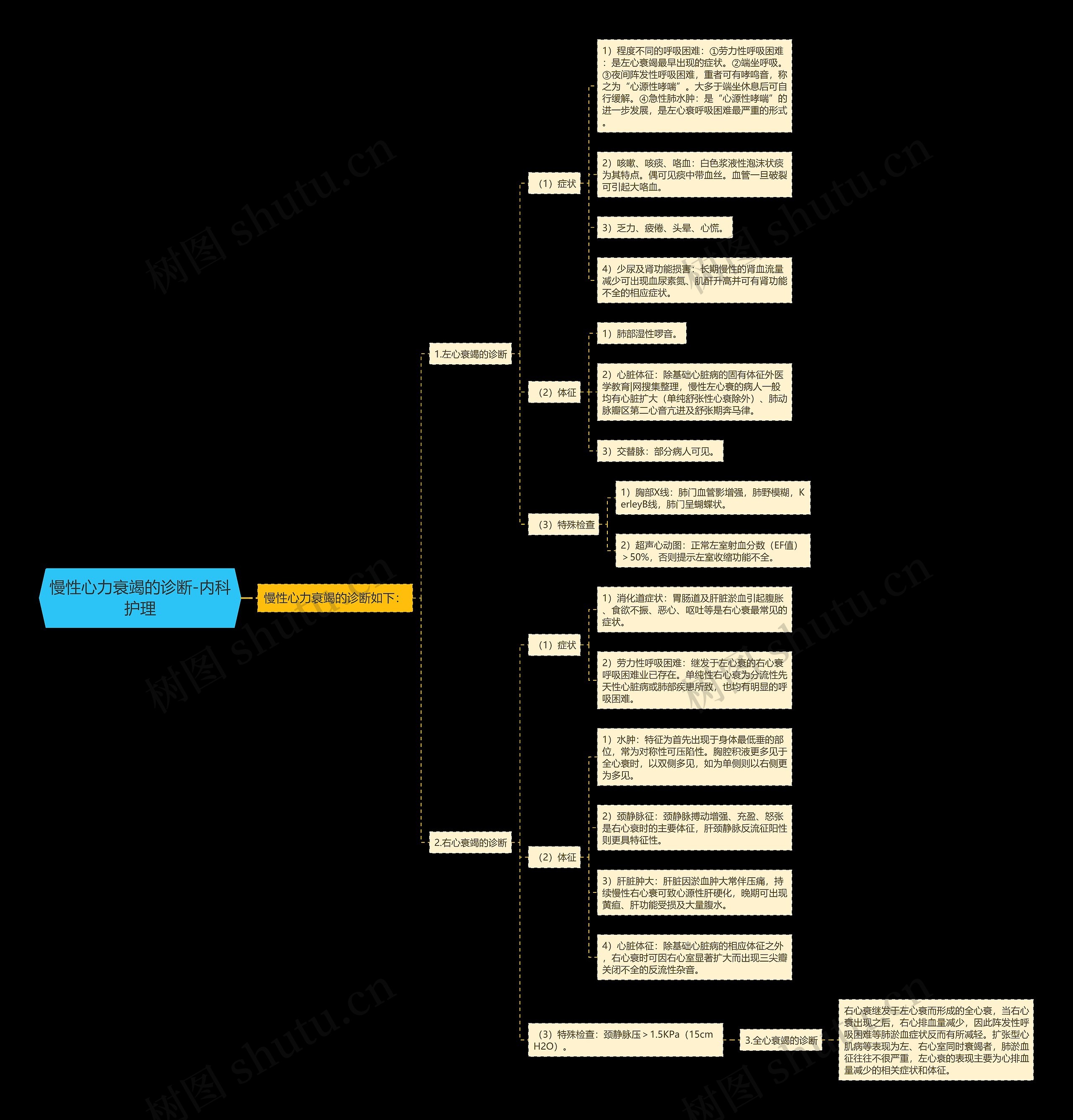 慢性心力衰竭的诊断-内科护理 慢性心力衰竭的诊断-内科护理