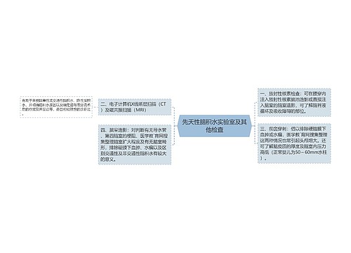 先天性脑积水实验室及其他检查