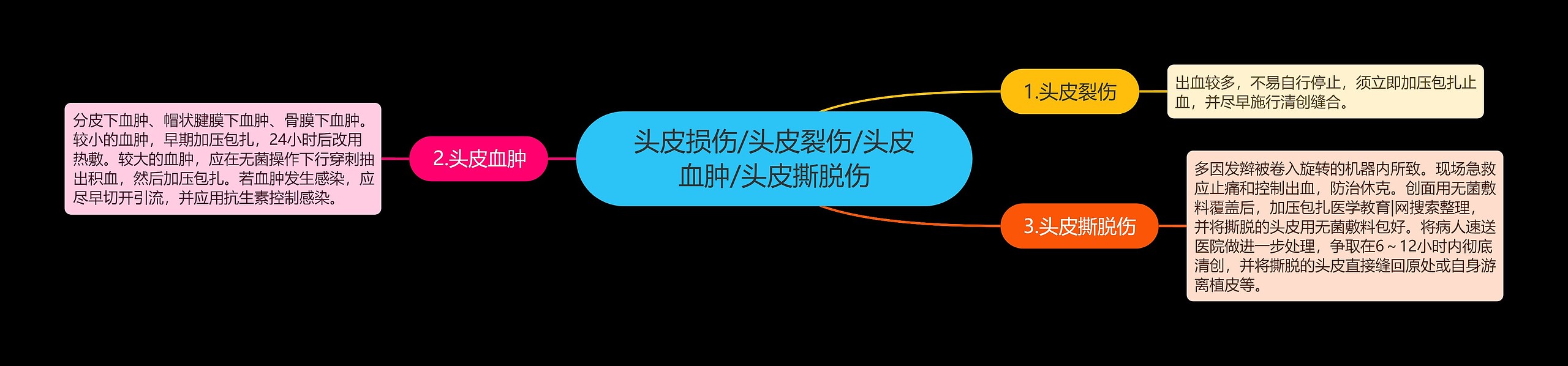 头皮损伤/头皮裂伤/头皮血肿/头皮撕脱伤 头皮损伤/头皮裂伤/头皮血肿/头皮撕脱伤