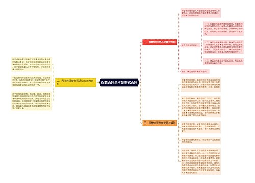 保管合同是不是要式合同