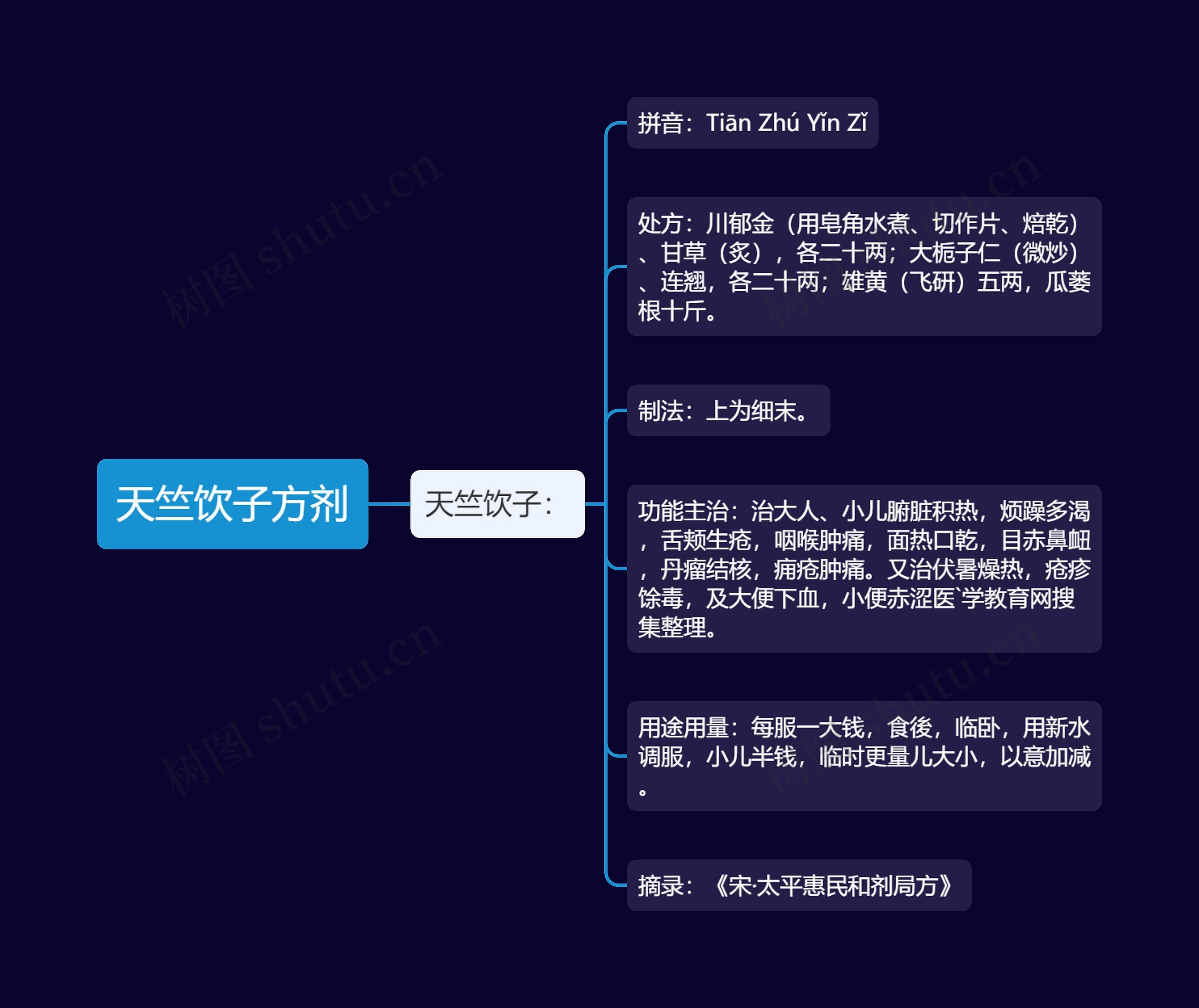 天竺饮子方剂 天竺饮子方剂
