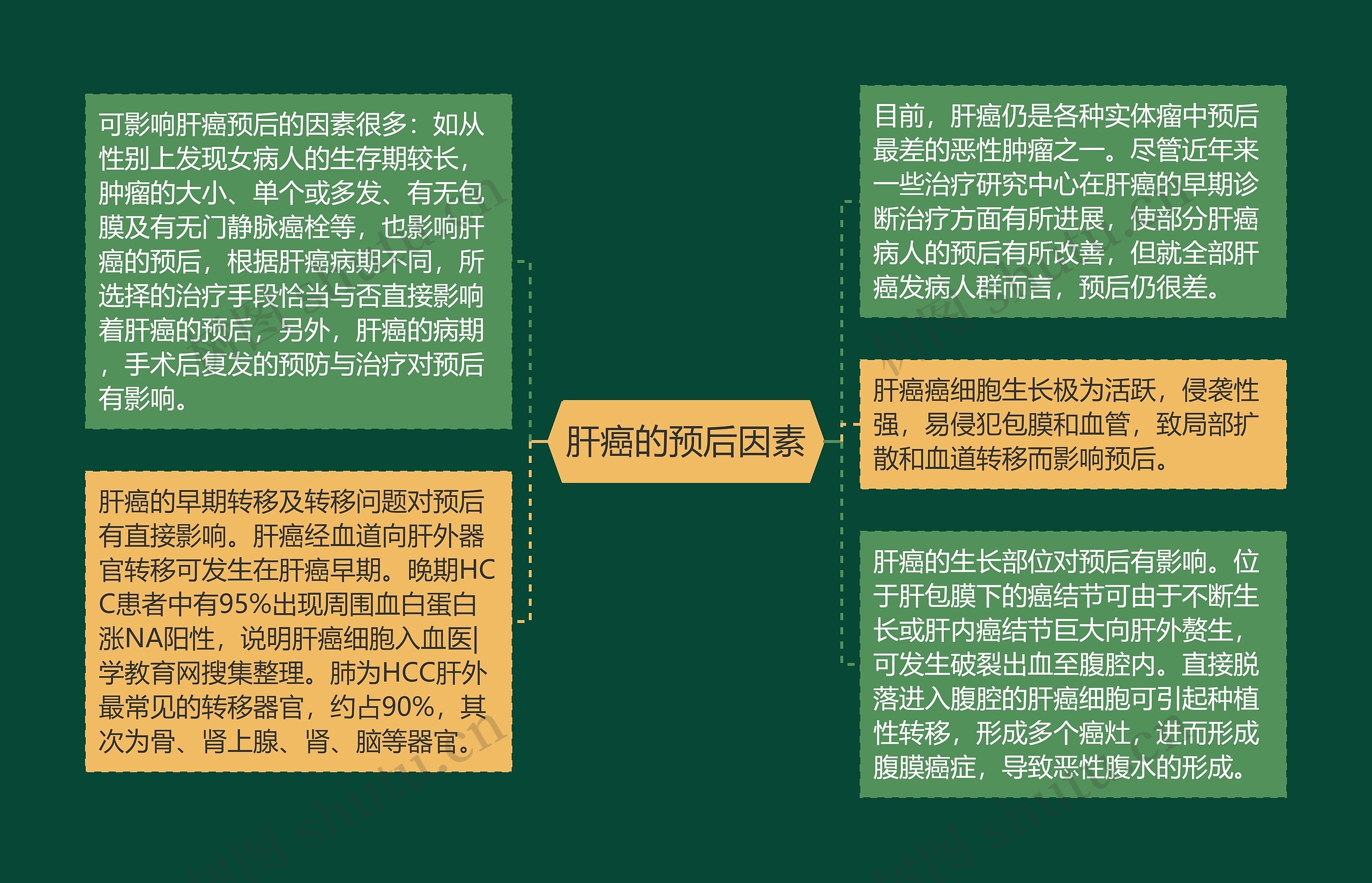 肝癌的预后因素