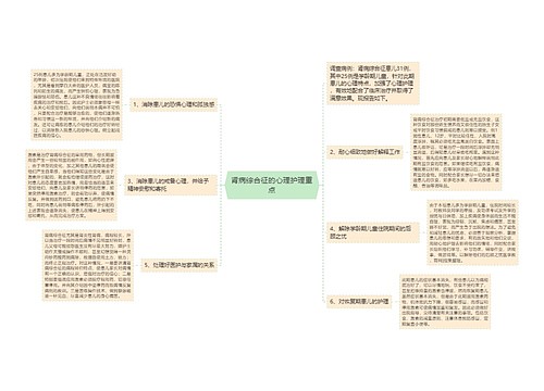 肾病综合征的心理护理重点