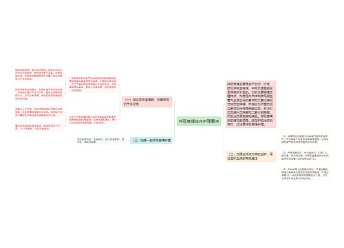 呼吸衰竭临床护理要点